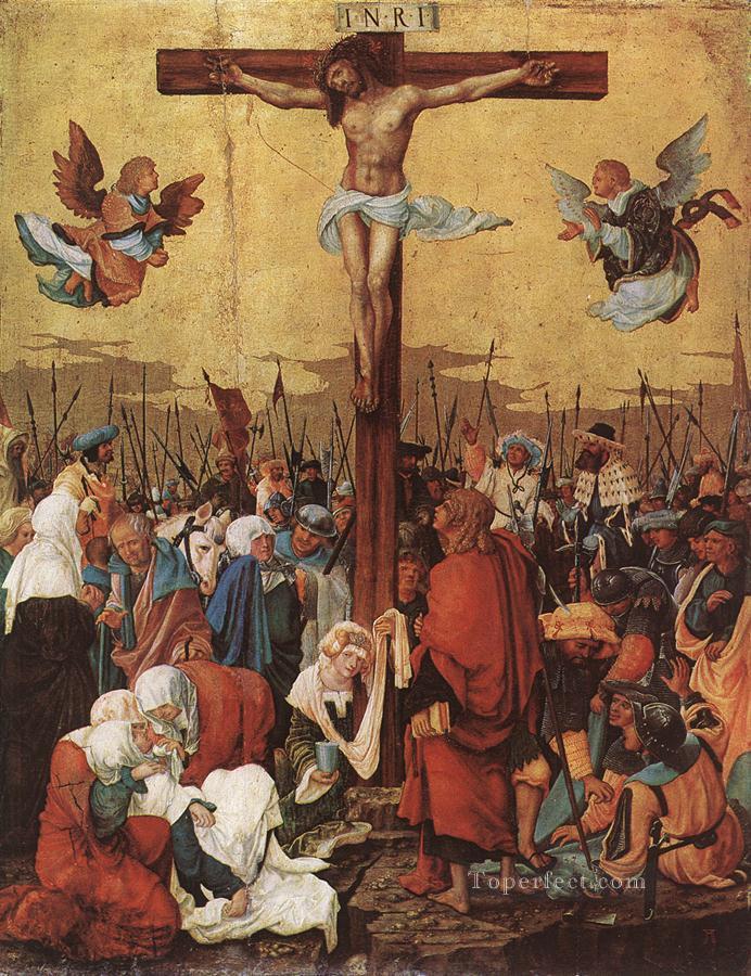 Christ On The Cross 1520 Flemish religious Denis van Alsloot Oil Paintings